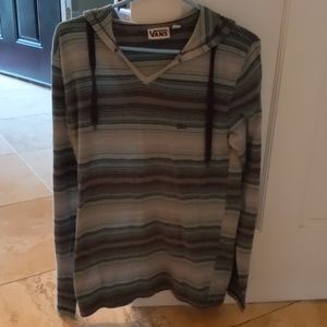Vans long sleeved hoodie shirt